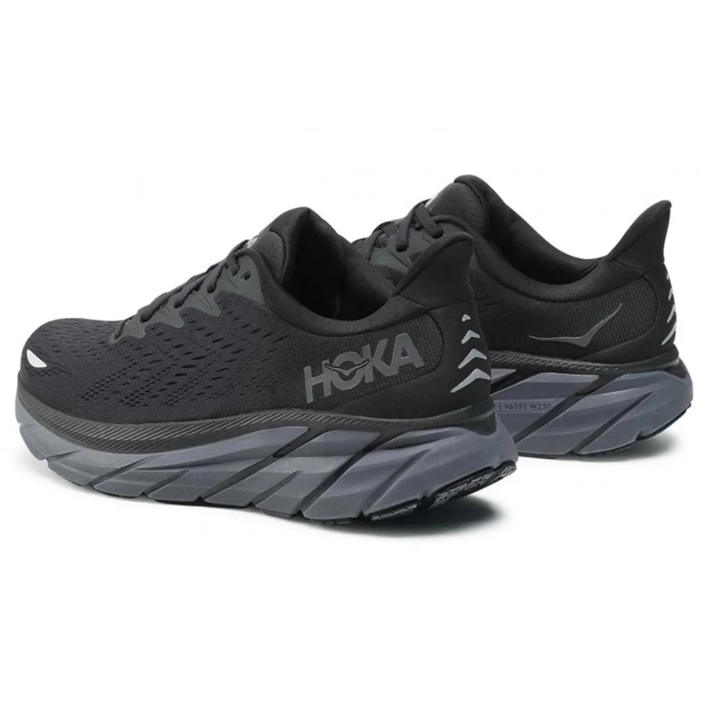 Hoka Womens Trainers Clifton 8 Lace-Up Low-Top Running Textile - UK 5.5