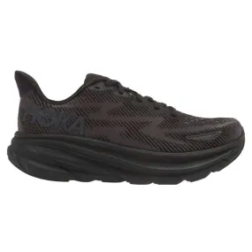 Hoka Womens Trainers Clifton 9 Casual Lace-Up Low-Top Textile - UK 5