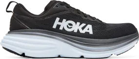 Hoka Women's Bondi 8 Black / White | Buy Hoka Women's Bondi 8 Black / White here | Outnorth