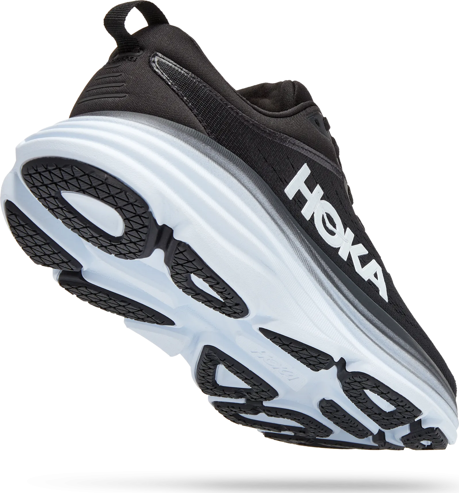 Hoka Women's Bondi 8 Black / White | Buy Hoka Women's Bondi 8 Black / White here | Outnorth