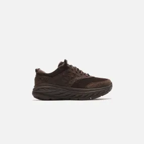 HOKA     x eg bondi l croc leather