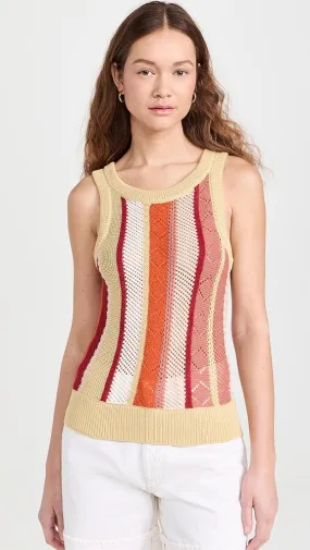 Lingua Franca   Merrill Striped Tank 