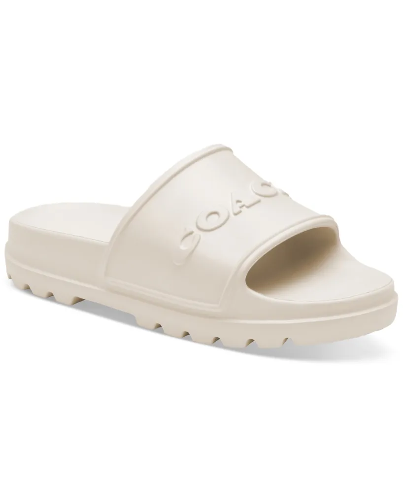 Macy's Coach Women's Jesse Pool Slide Sandals