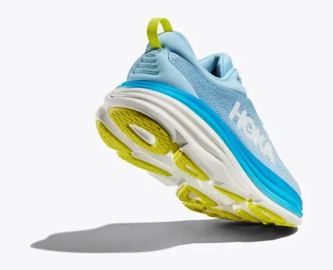 MEN'S HOKA BONDI 8 | AIRY BLUE / DIVA BLUE