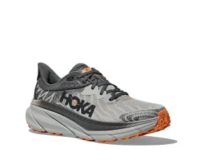 Mens Hoka Challenger ATR 7 Wide in Harbor Mist/Castlerock