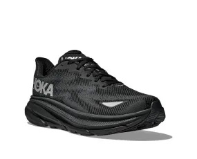 Mens Hoka Clifton 9 GTX in Black/Black