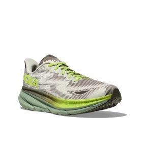 Mens Hoka Clifton 9 GTX in Slate/Aloe Vera