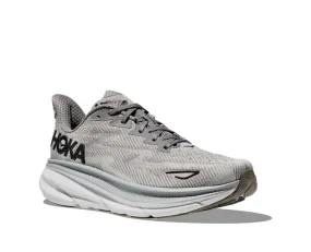 Men's Hoka Clifton 9 in Harbor Mist/Black