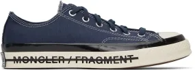 Moncler Genius 7 Moncler FRGMT Hiroshi Fujiwara Converse Navy Fraylor III Chuck 70 Sneakers