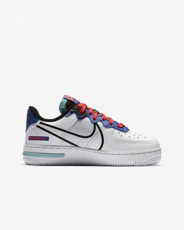 NIKE AIR FORCE 1 REACT GRADE SCHOOL US SIZE 7 Y STYLE # CD69