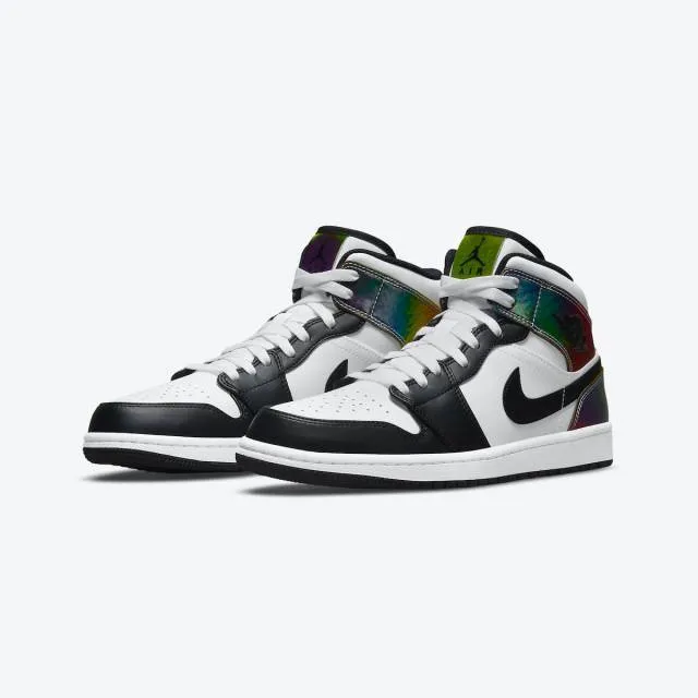 Nike air jordan 1 mid se (heat reactive color change/ white/ black/ heat reactive) men us 8-13 dm780