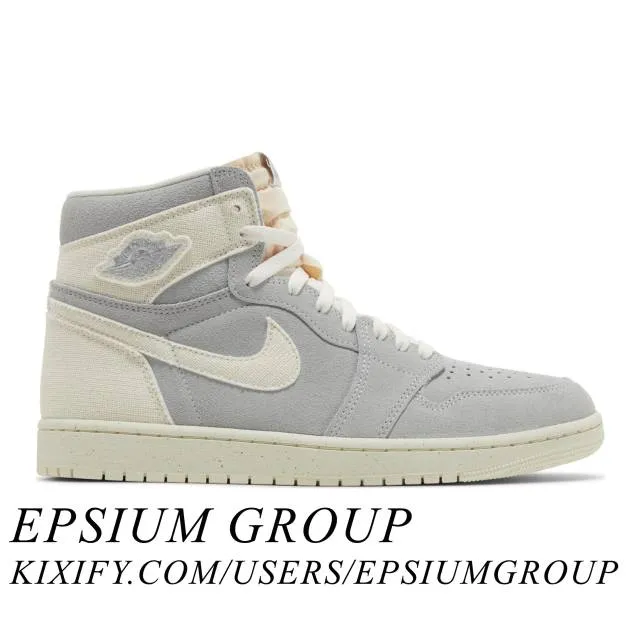 Nike air jordan 1 retro high og (craft ivory/ green/ sea glass/ pale ivory/ coconut milk/ coconut milk) men us 8-13 fd8636-011