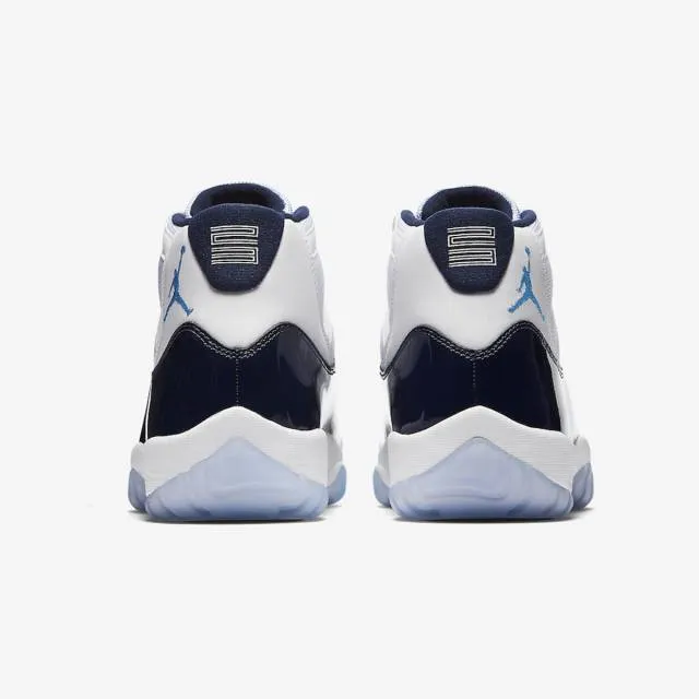 Nike air jordan 11 retro (win like '82/ white/ midnight navy/ university blue) men us 8-13 378037-12