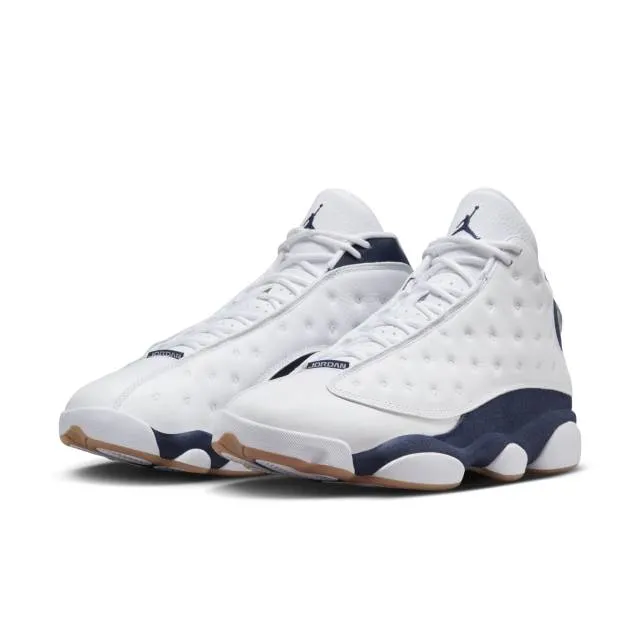 Nike air jordan 13 retro (midnight navy/ white/ midnight navy/ gum light brown) men us 8-13 414571-140