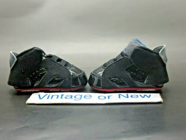 Nike air jordan vi 6 pistons 2010 retro cb crib newborn toddler 384668-001 sz 1c