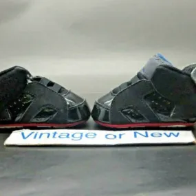 Nike air jordan vi 6 pistons 2010 retro cb crib newborn toddler 384668-001 sz 1c