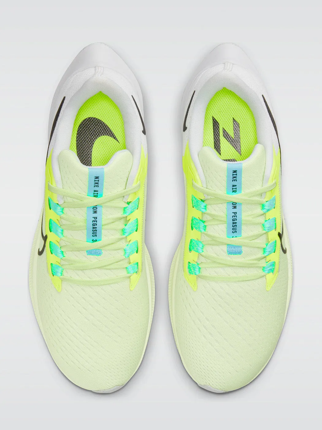 Nike Air Zoom Pegasus 38 - Barely Volt-Black-Volt-Aurora Green