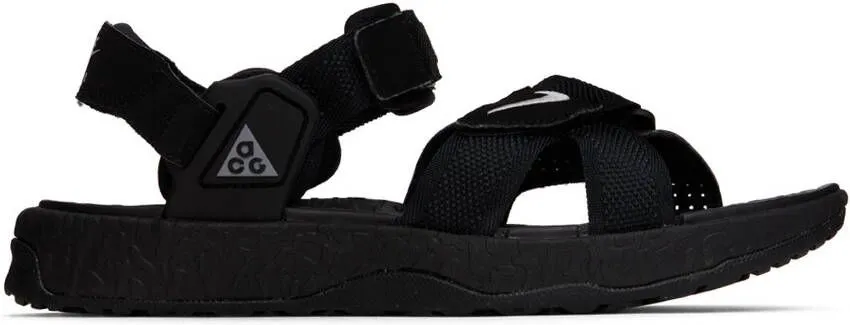 Nike Black ACG Air Deschutz+ Sandals