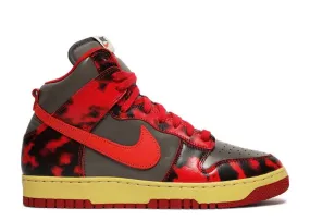 Nike Dunk High 1985 Red Acid Wash