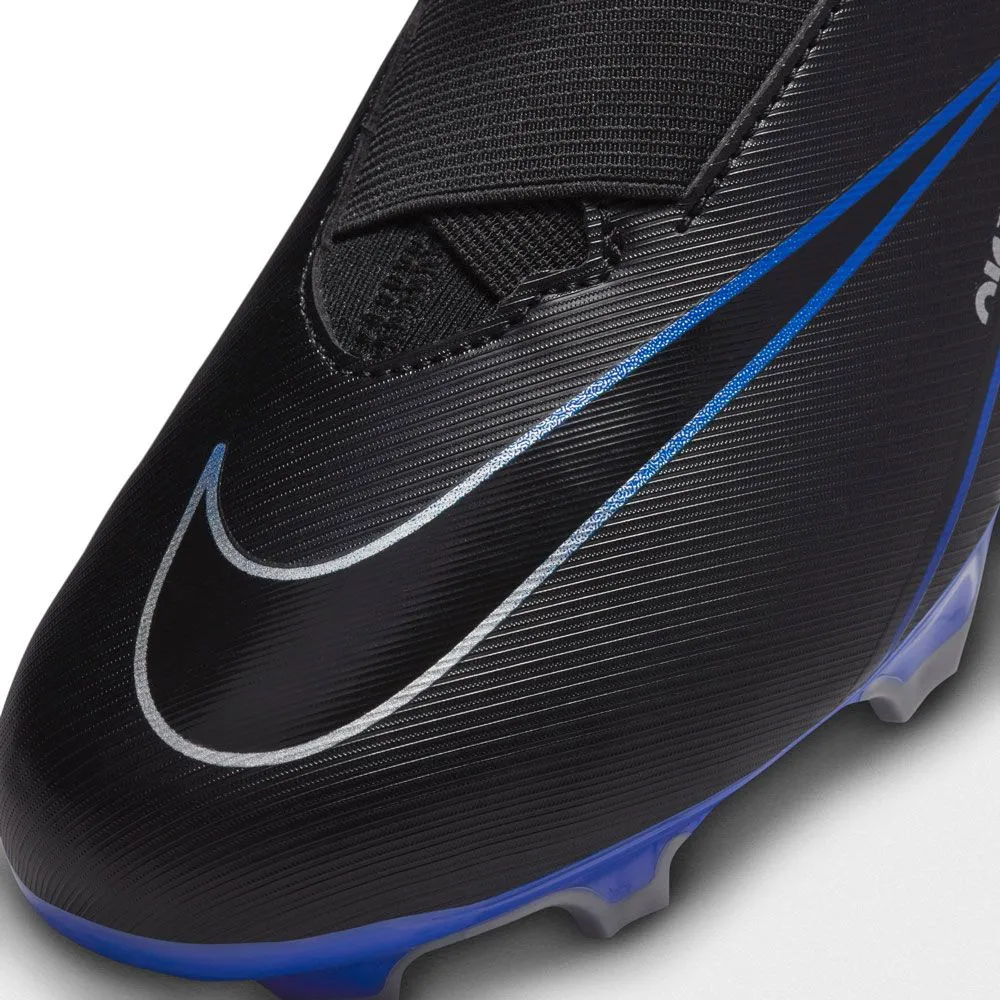 Nike Junior Zoom Mercurial Superfly 9 Academy FG Soccer Cleats | Black Pack