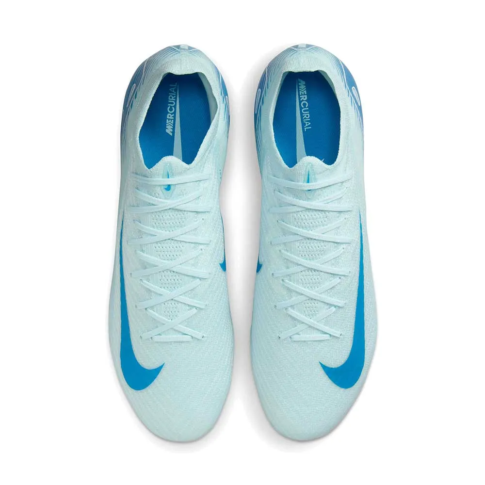 Nike Mercurial Vapor 16 Elite FG Low-Top Soccer Cleats - Glacier Blue/Blue Orbit - Regular (D)