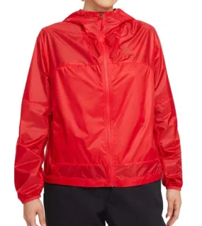 NIKE WMNS ACG Windproof Cinder Jacket Chaqueta de exterior sostenible para mujer DB1150-657 Rojo