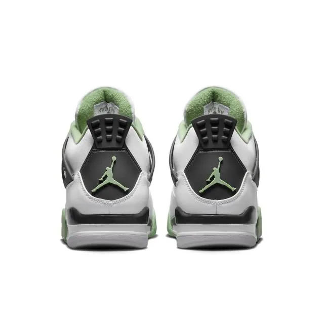 Nike women's air jordan 4 retro (seafoam/ white/ seafoam/ dark ash/ neutral grey) sizes 5-12 aq9129-103