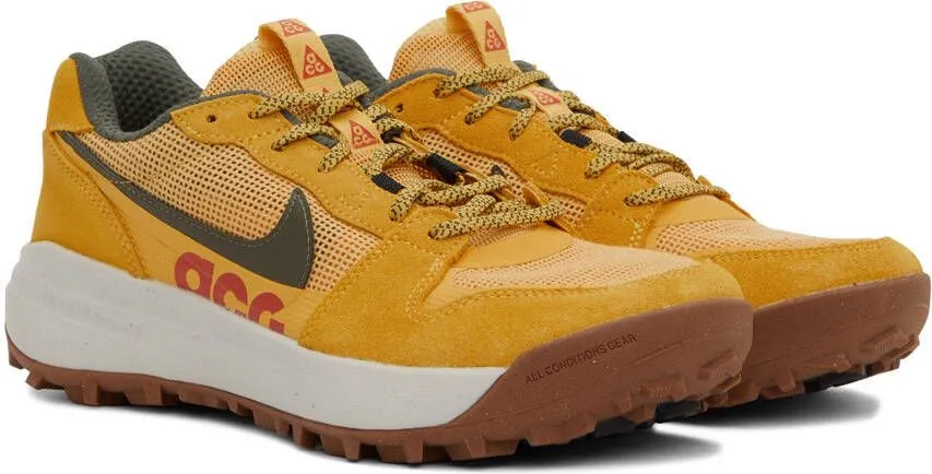 Nike Yellow ACG Lowcate Sneakers