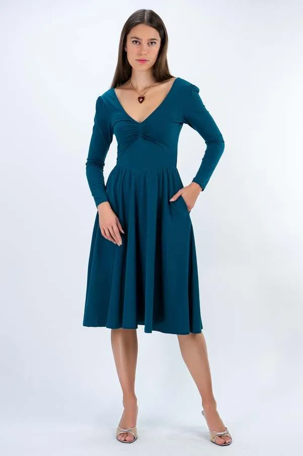 Pina Dress - Teal