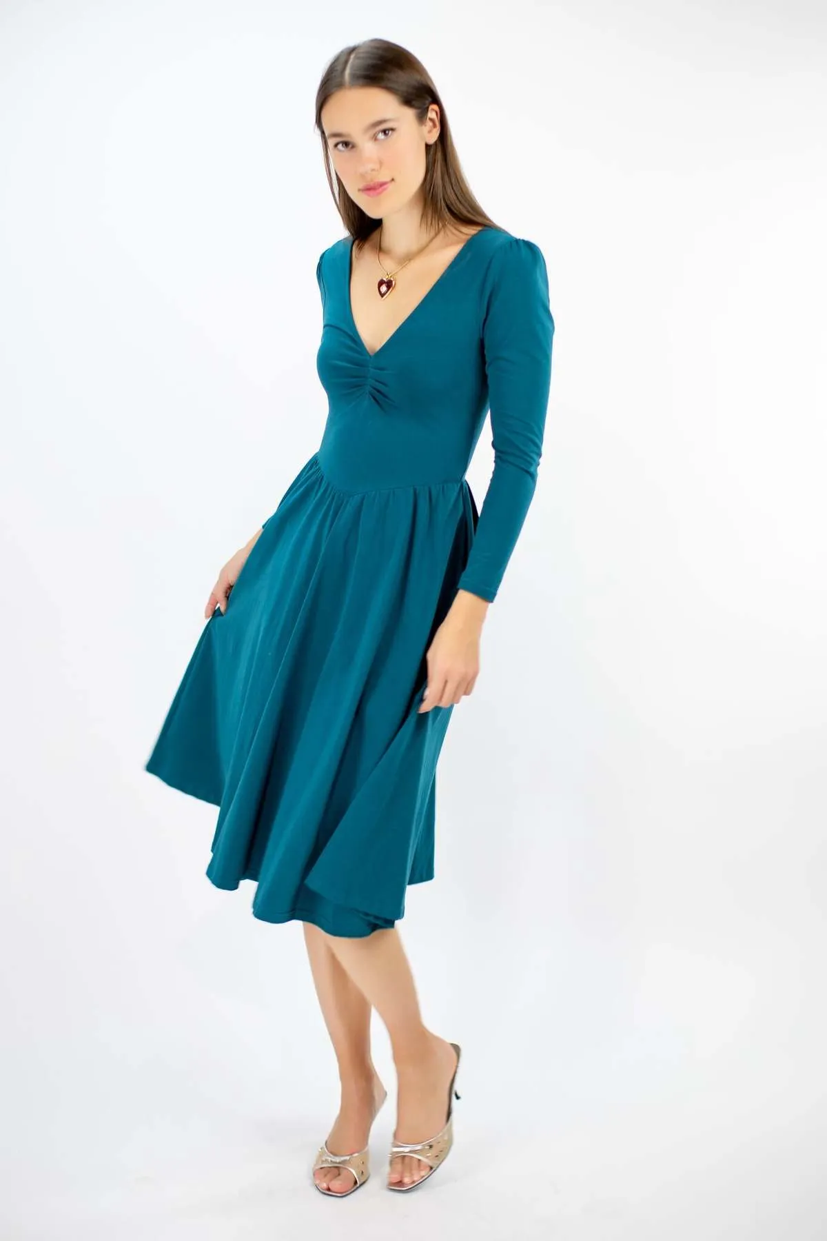 Pina Dress - Teal