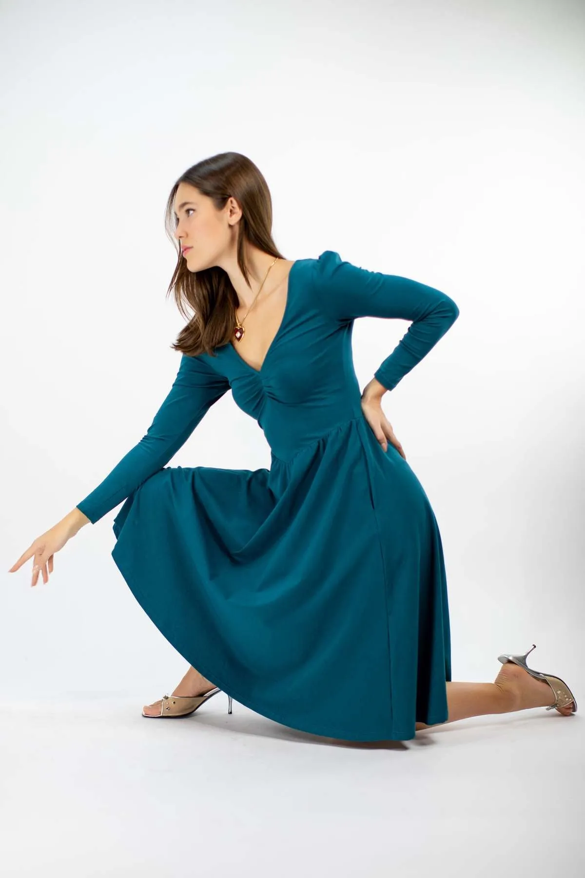 Pina Dress - Teal