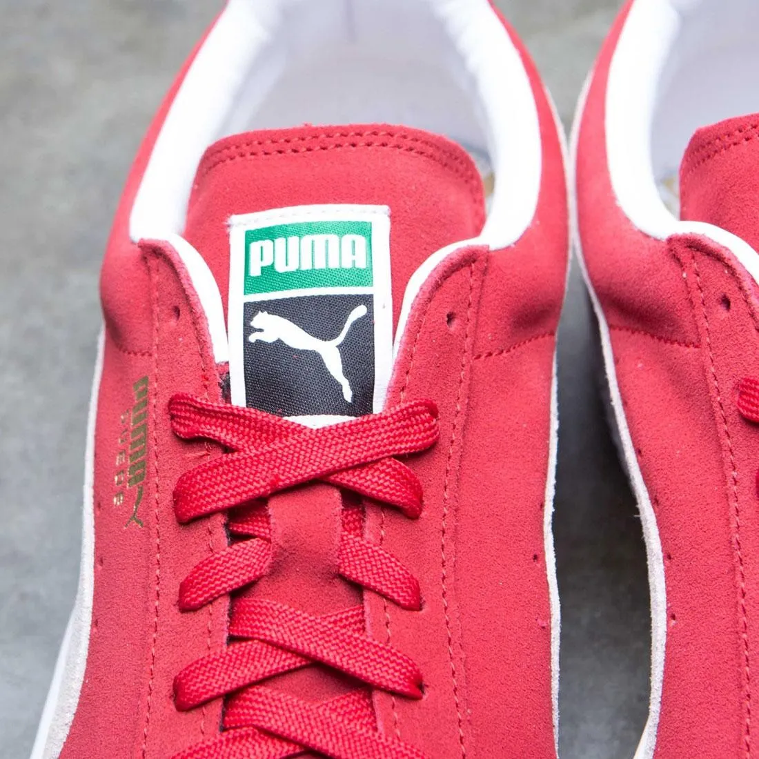 Puma Men Suede Classic (red / high risk red / white)