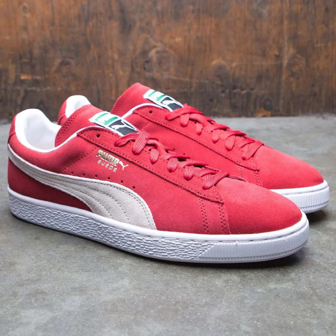 Puma Men Suede Classic (red / high risk red / white)