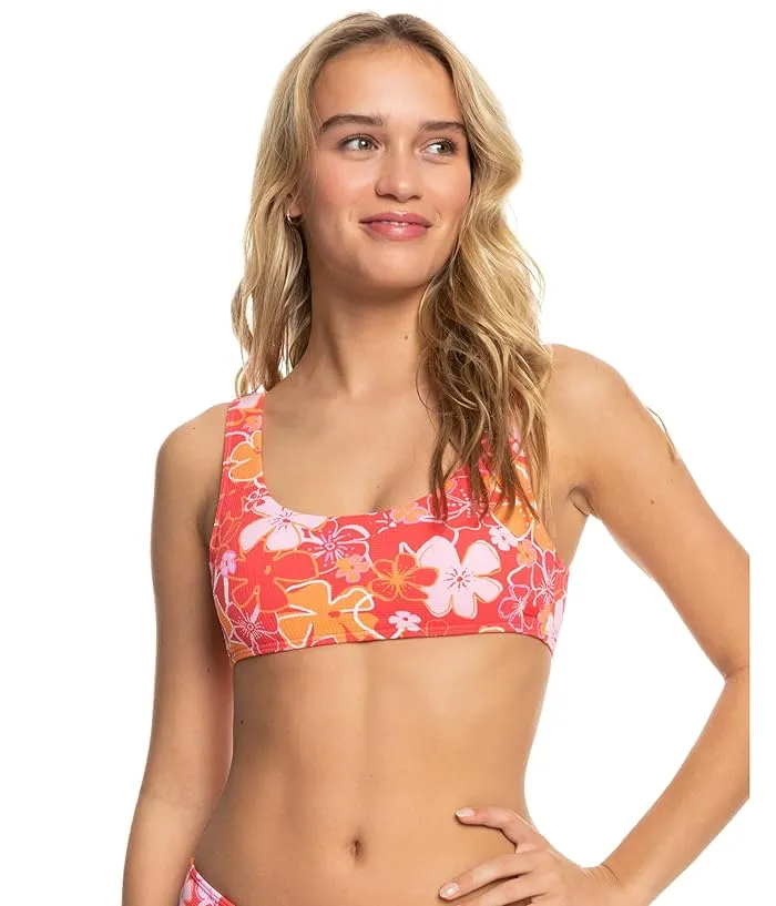 Roxy Meadow Flowers Bralette Bikini Top