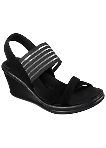 Rumblers Solar Burst Wedge Sandals by Skechers | Look Again