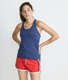 Steffi Racerback Tank in Navy