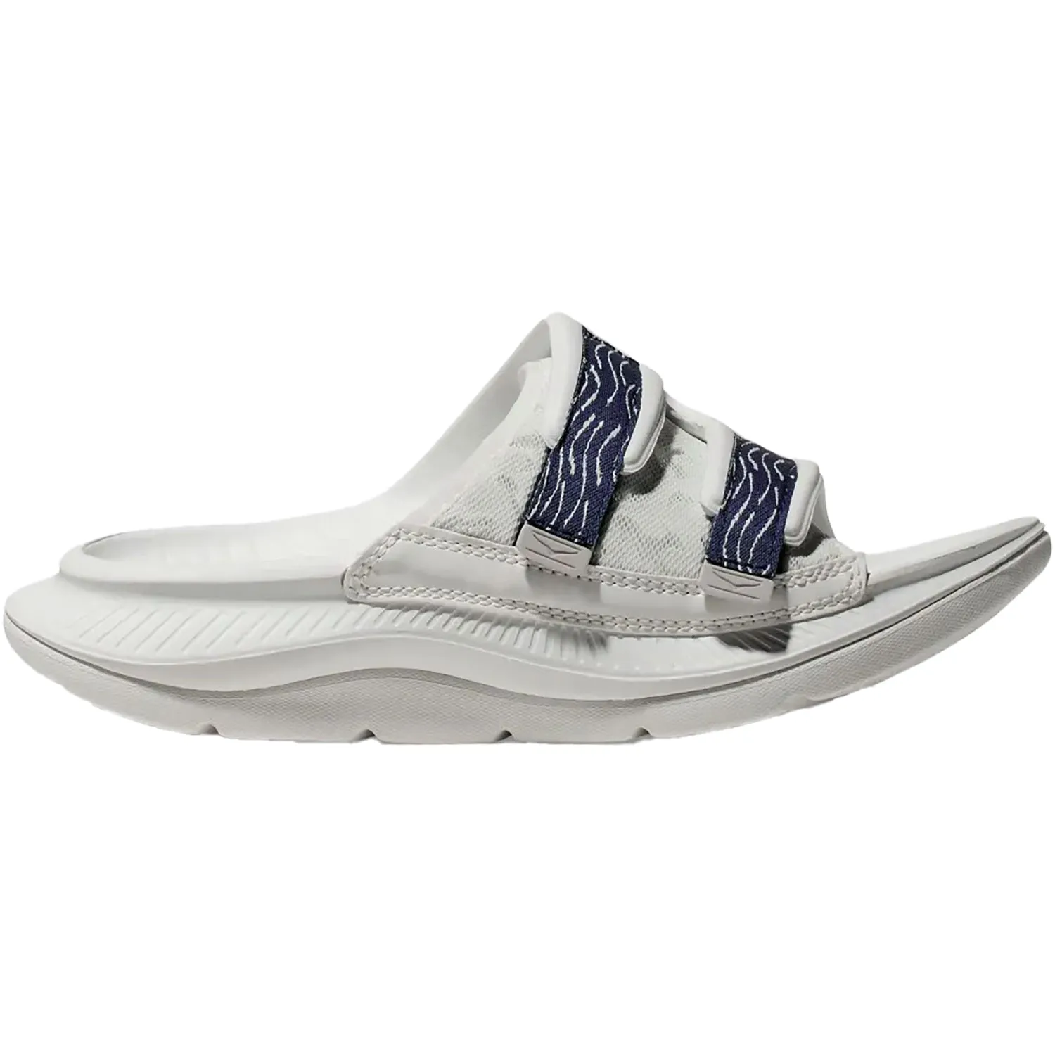 Unisex Hoka Ora Luxe White/Bellwether Blue