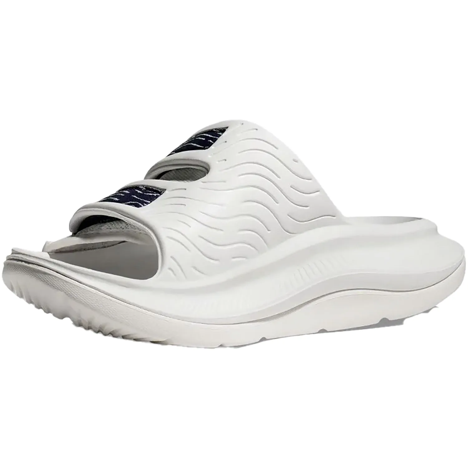 Unisex Hoka Ora Luxe White/Bellwether Blue