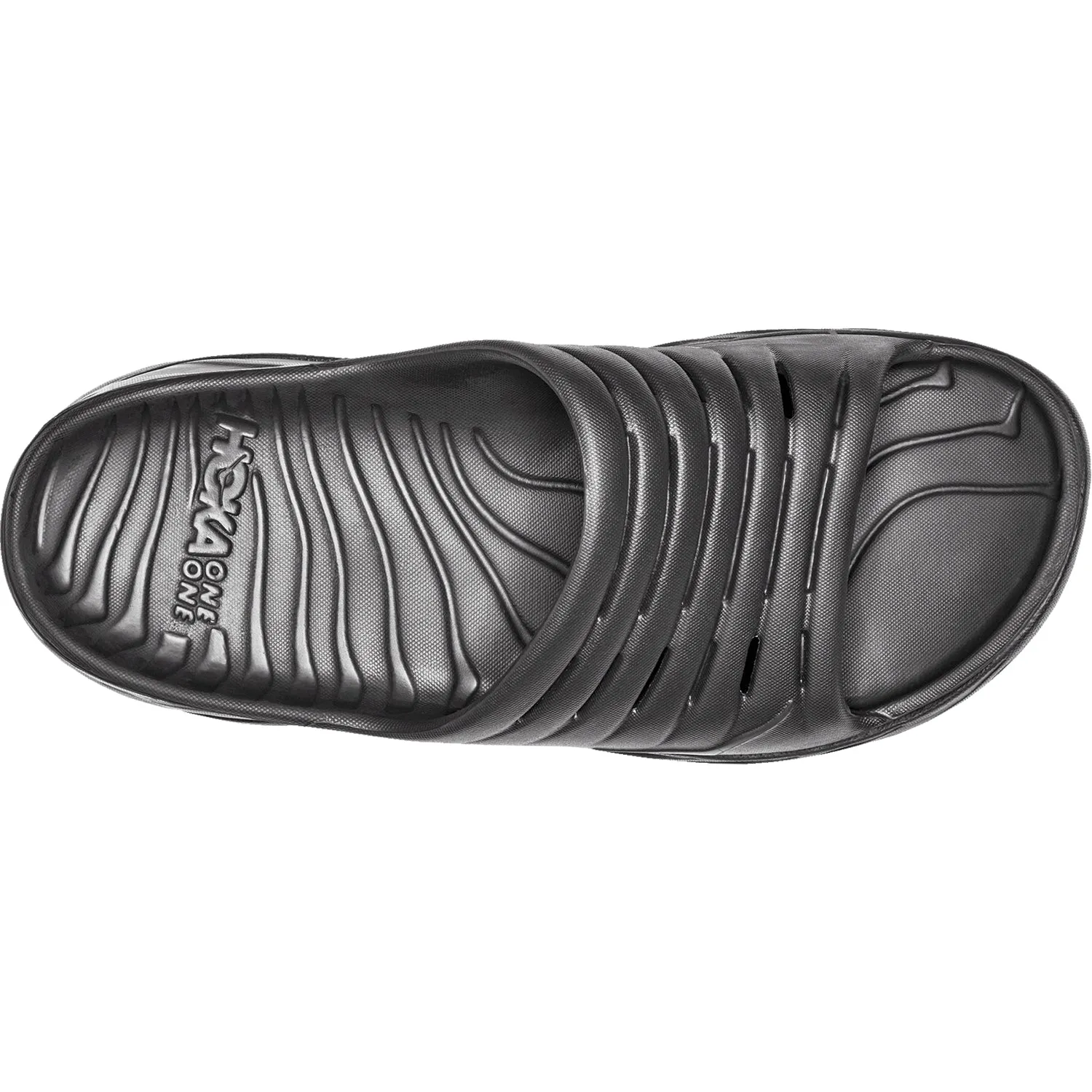 Unisex Hoka Ora Recovery Slide Black EVA