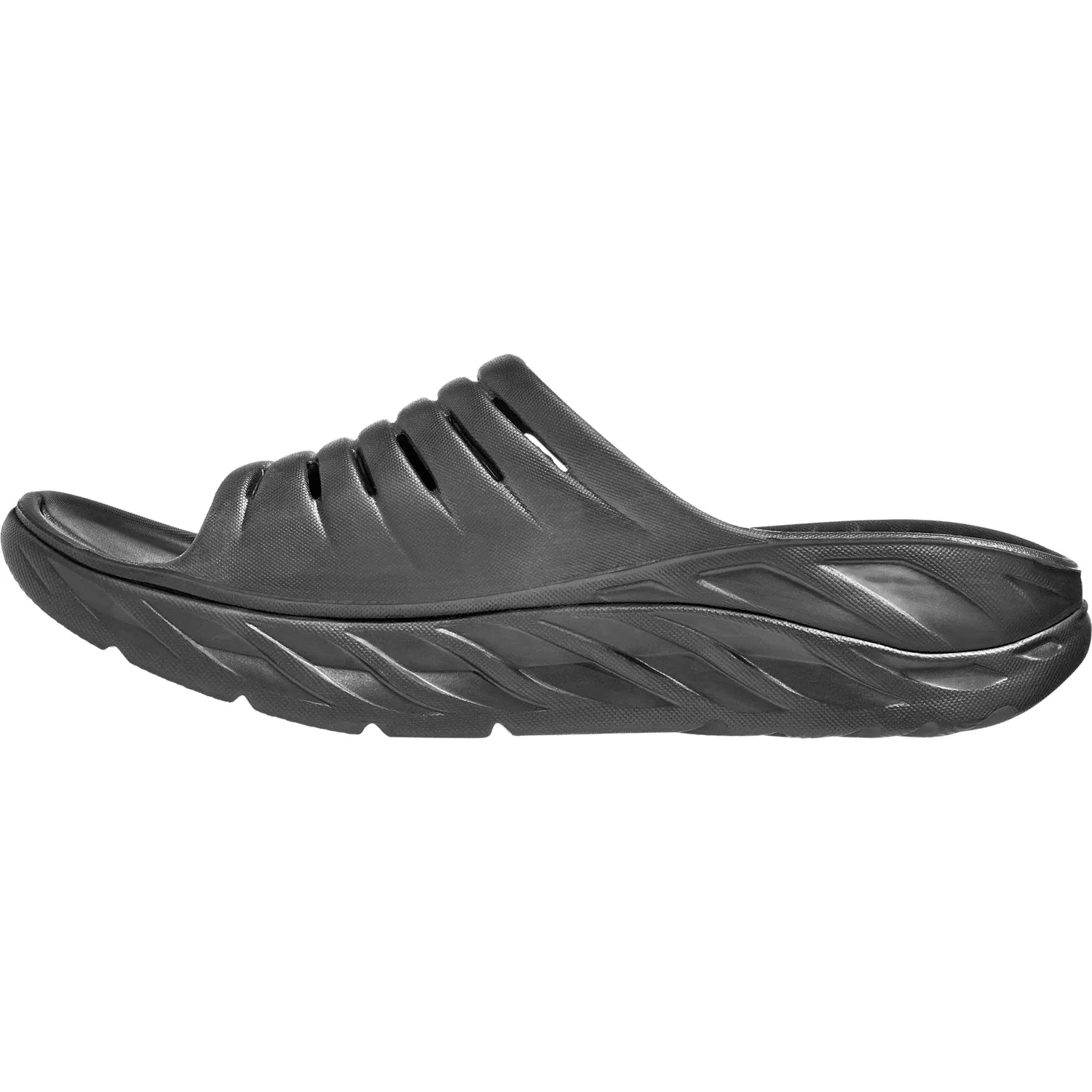 Unisex Hoka Ora Recovery Slide Black EVA