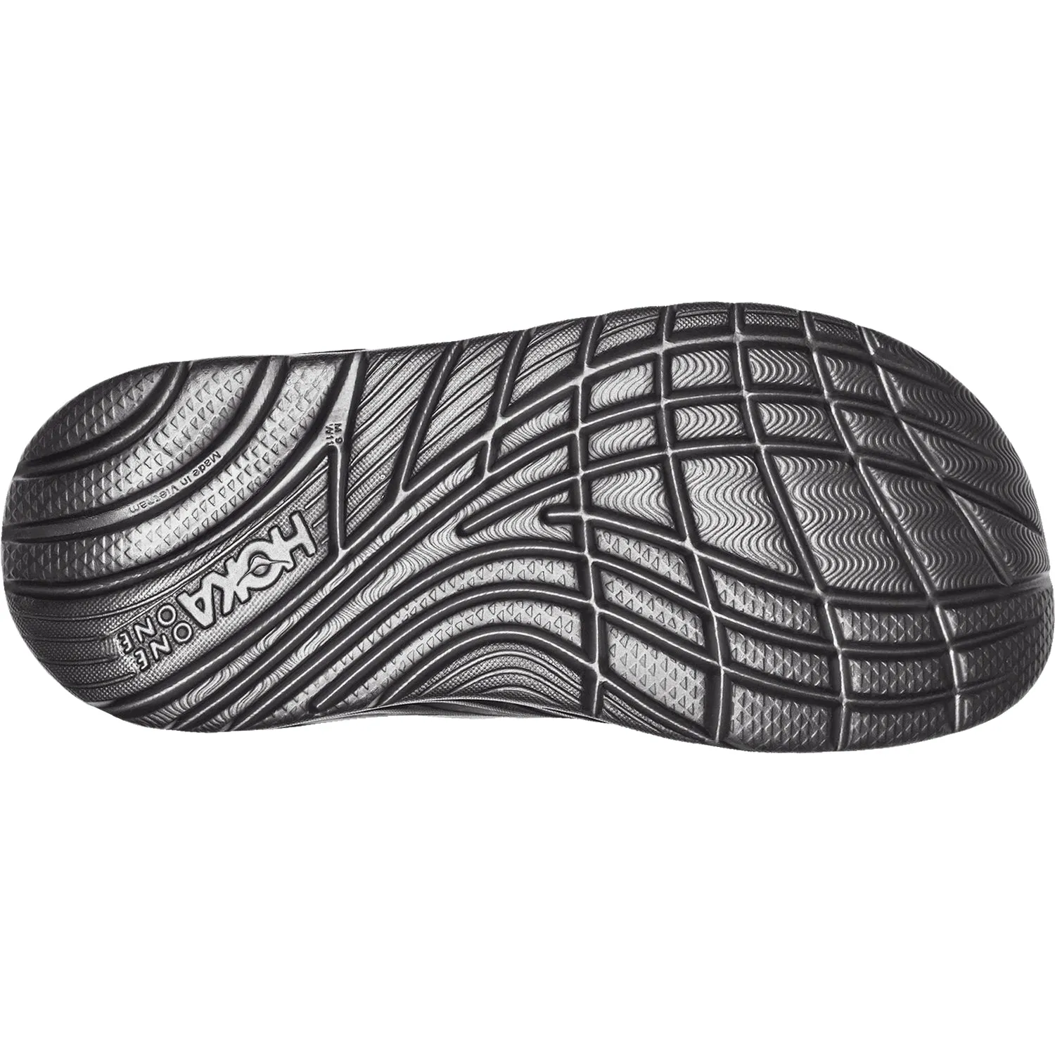 Unisex Hoka Ora Recovery Slide Black EVA