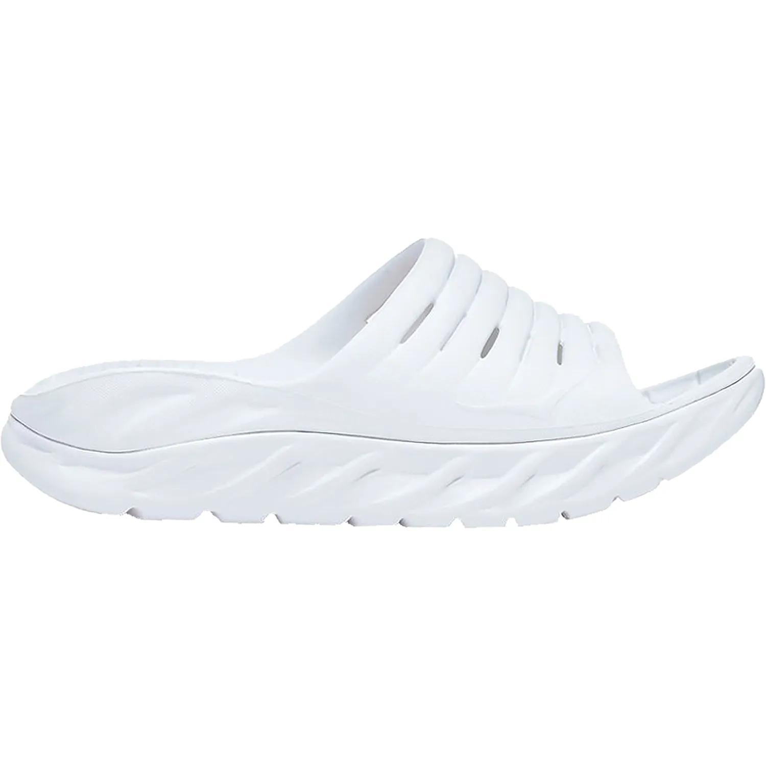 Unisex Hoka Ora Recovery Slide White/White EVA