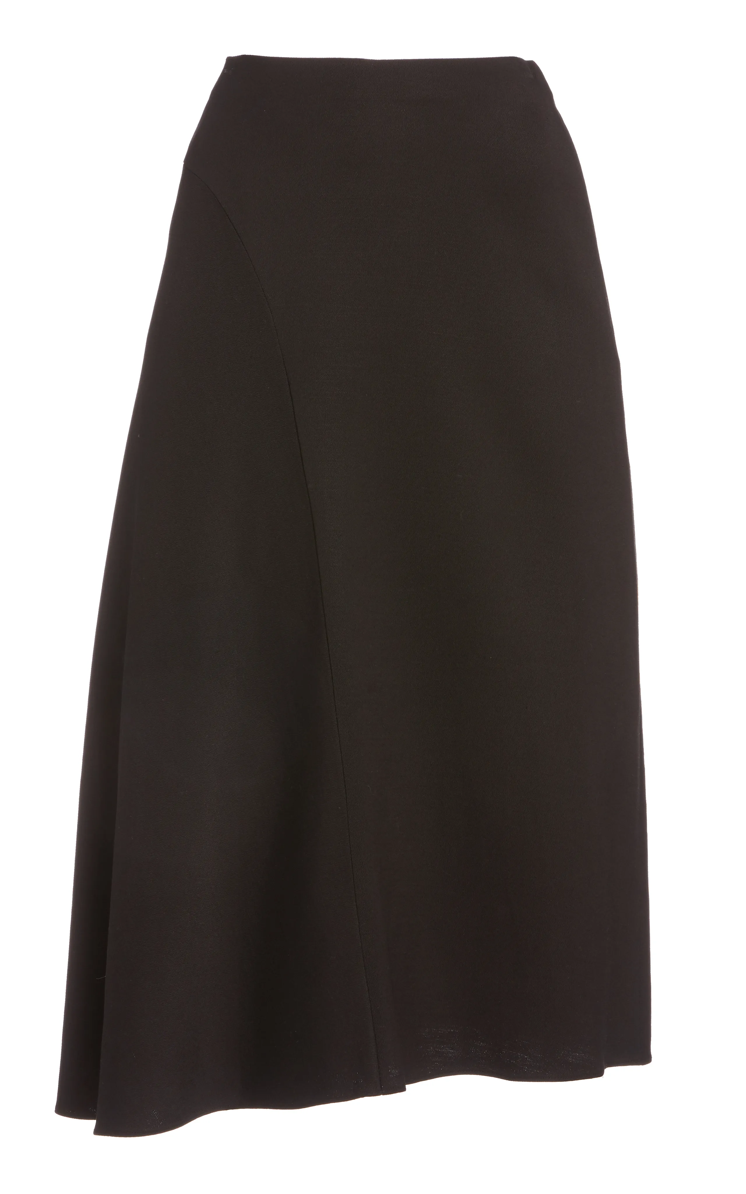 Vince Asymmetric Twill Skirt