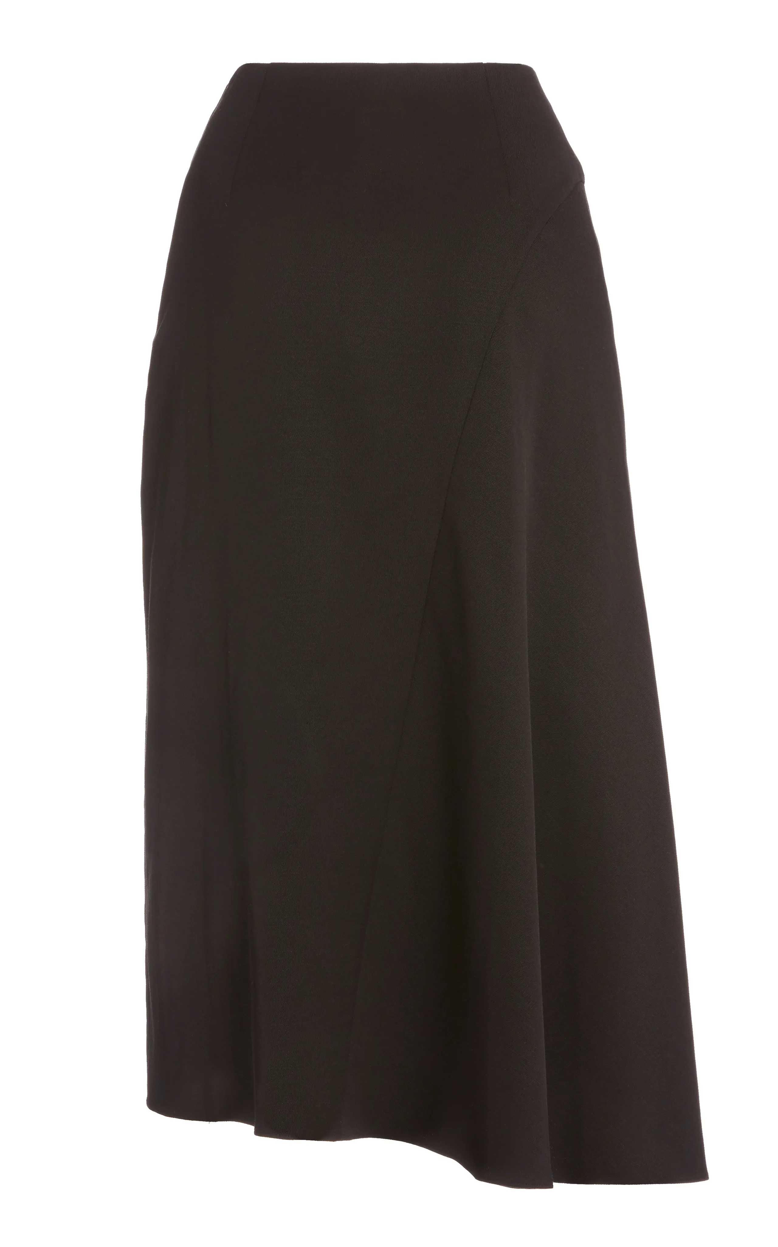 Vince Asymmetric Twill Skirt