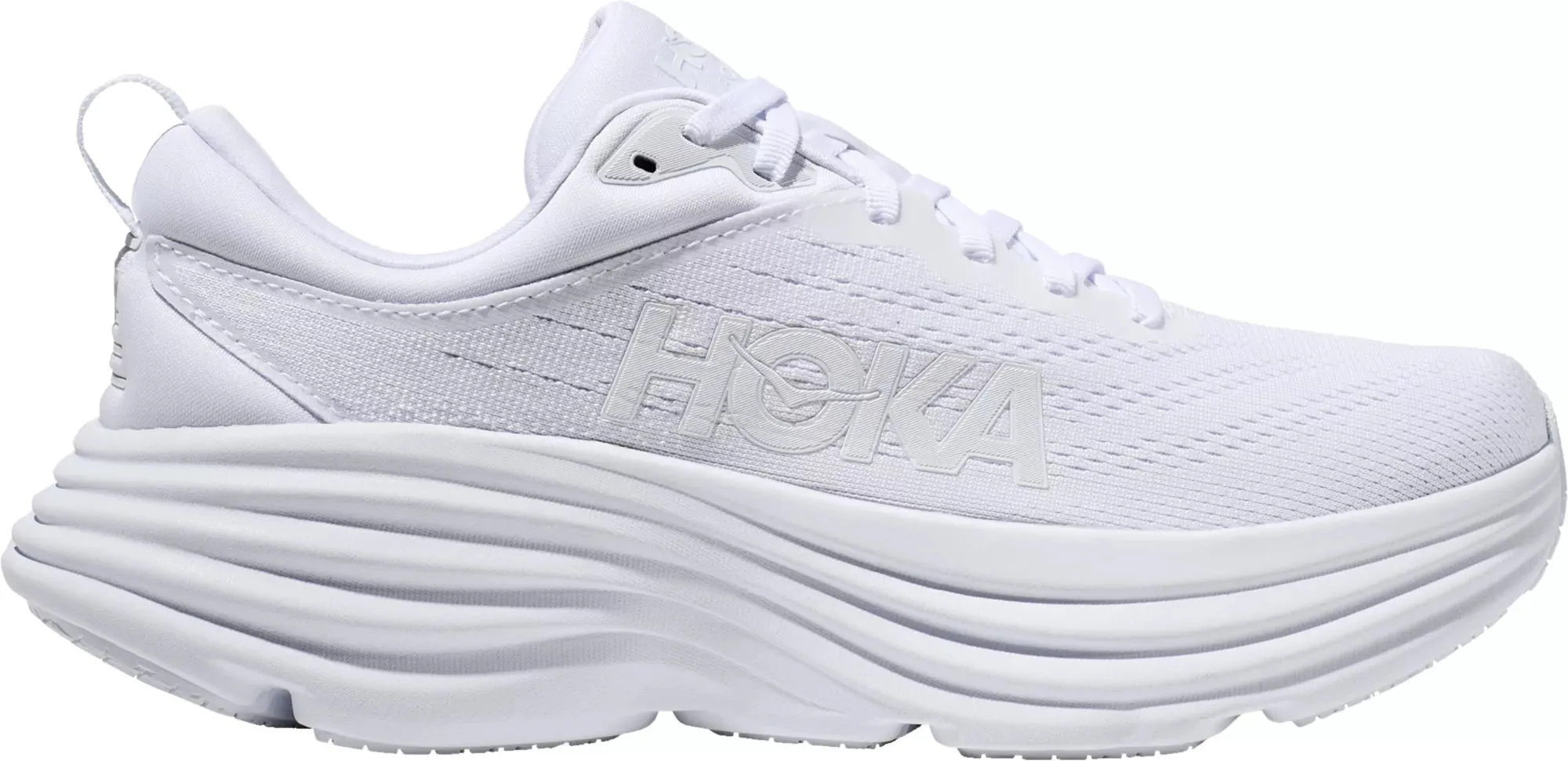 WOMEN'S HOKA BONDI 8 | WHITE / WHITE