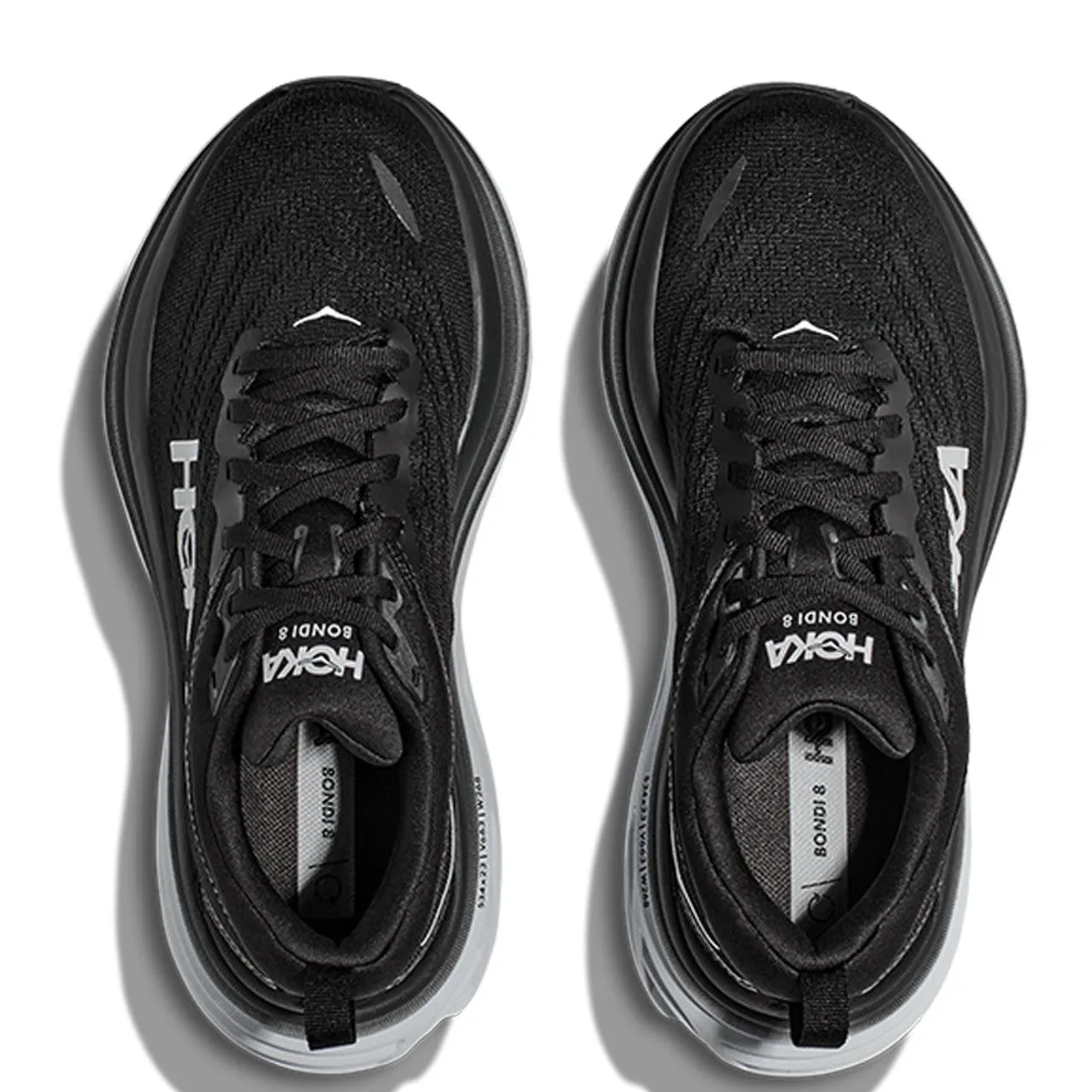 WOMEN'S HOKA BONDI X | BLACK / WHITE