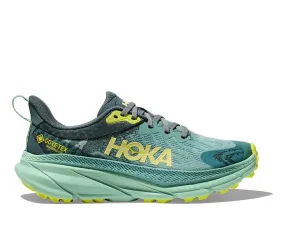 Womens Hoka Challenger ATR 7 GTX in Trellis/Balsam Green