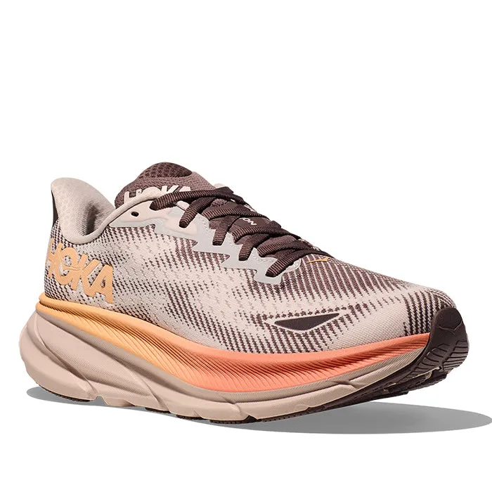 Womens Hoka Clifton 9 GTX in Cosmic Pearl/Smoky Quartz