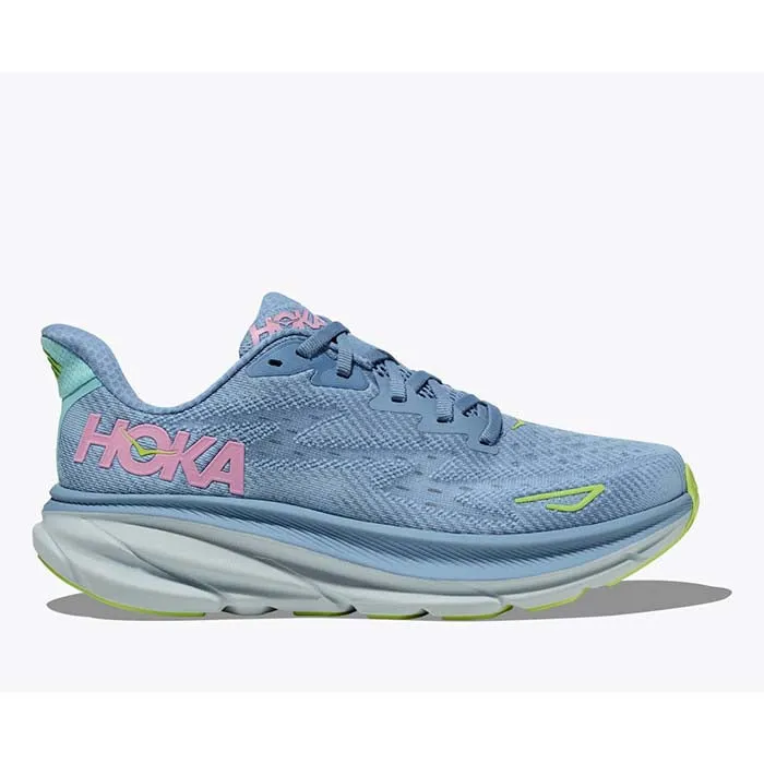 Womens Hoka Clifton 9 in Dusk/Pink Twilight