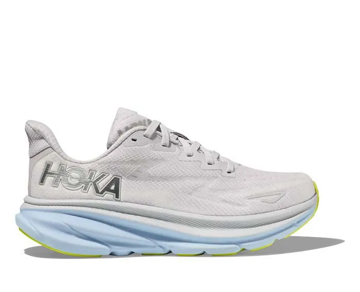 Womens Hoka Clifton 9 in Nimbus Cloud/Ice Water